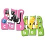 Puzzle Educativ de potrivire Formeaza cuvinte in engleza cu 15 perechi de piese auto-corectante recomandat de la 3 ani